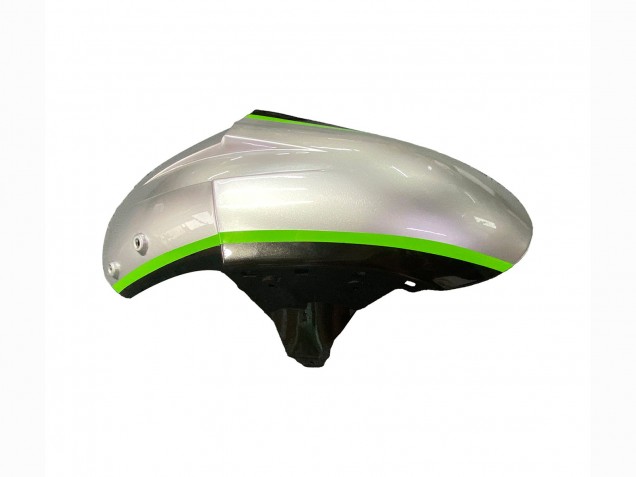 Carénages Moto Kawasaki ZX6R 2005-2006 - Noir Argent Vert Rouge K-26