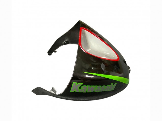 Carénages Moto Kawasaki ZX6R 2005-2006 - Noir Argent Vert Rouge K-26
