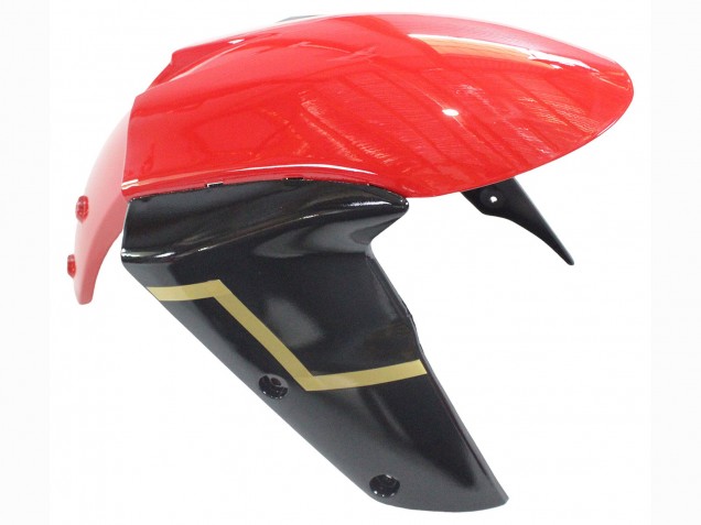 Carénages Moto Kawasaki ZX6R 2005-2006 - Rouge Jaune Noir