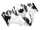 Carénages Moto Kawasaki ZX6R 2005-2006 - Blanc Noir Or Ninja