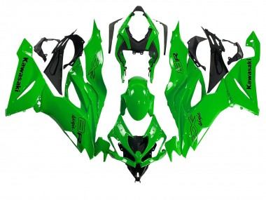 Carénages Moto Kawasaki ZX6R 2019-2022 - Vert Abordables