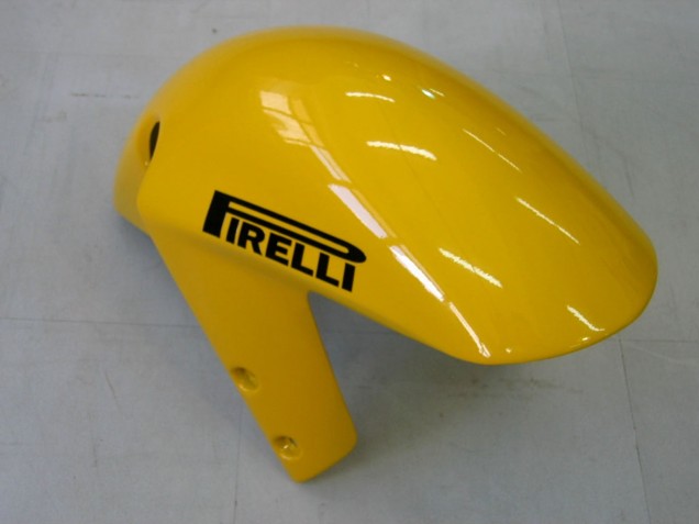 Carénages Moto Suzuki GSXR1000 2000-2002 - Jaune Bleu Foncé Blanc Motul Corona