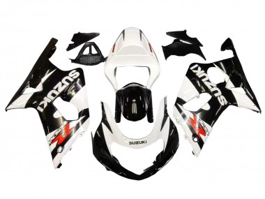 Carénages Moto Suzuki GSXR1000 2000-2002 - Blanc Noir Brillant Rouge Abordables