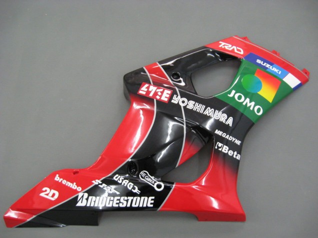 Carénages Moto Suzuki GSXR 1000 2003-2004 - Rouge Jaune Bleu Vert Noir JOMO