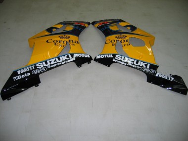 Carénages Moto Suzuki GSXR 1000 2003-2004 - Jaune Blanc Bleu Noir Corona Abordables
