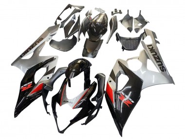 Carénage Moto Suzuki GSXR 1000 2005-2006 - Noir Gris Rouge Abordables