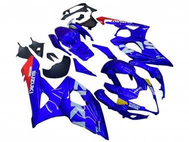 Carénages Moto Suzuki GSXR 1000 2005-2006 - Bleu Jaune Blanc Rouge Motul Abordables