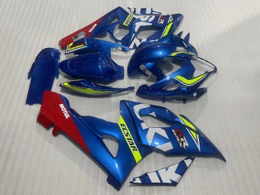 Carénages Moto Suzuki GSXR 1000 2005-2006 - Bleu Jaune Rouge Motul Ecstar Abordables