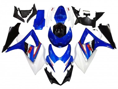 Carénages Moto Suzuki GSXR 1000 2007-2008 - Blanc Bleu Noir Rouge Abordables
