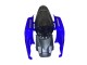 Kits Carénage Moto Suzuki GSXR 1000 2007-2008 - Bleu Noir Brillant