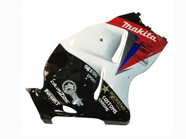 Carénages Moto Suzuki GSXR 1300 Hayabusa 1996-2007 - Blanc Bleu Rouge Makita Noir Abordables