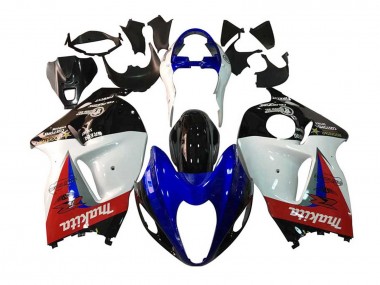 Carénages Moto Suzuki GSXR 1300 Hayabusa 1996-2007 - Blanc Bleu Rouge Makita Noir Abordables