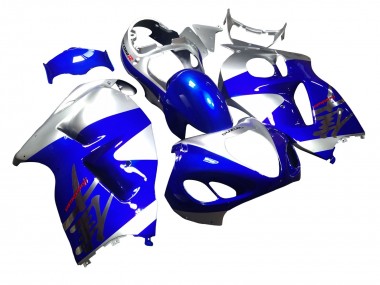 Carénages Moto Suzuki GSXR 1300 Hayabusa 1996-2007 - Bleu Argent Hayabusa Abordables