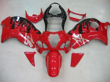 Carénages Moto Suzuki GSXR 1300 Hayabusa 1996-2007 - Rouge Noir Abordables
