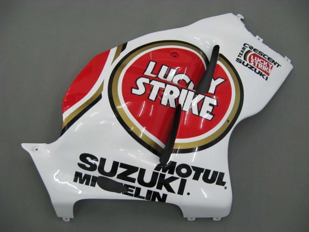Carénages Moto Suzuki GSXR 1300 Hayabusa 1996-2007 - Blanc Rouge Motul