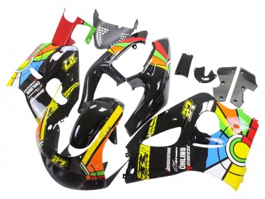 Carénages Moto Suzuki GSXR 600 / GSXR 750 1996-2000 - Noir Multicolore 27 Abordables