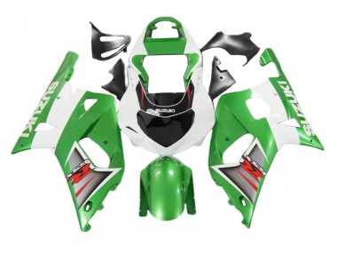Carénages Moto Suzuki GSXR 600 / GSXR 750 2001-2003 - Blanc Vert Argent Rouge Noir Abordables