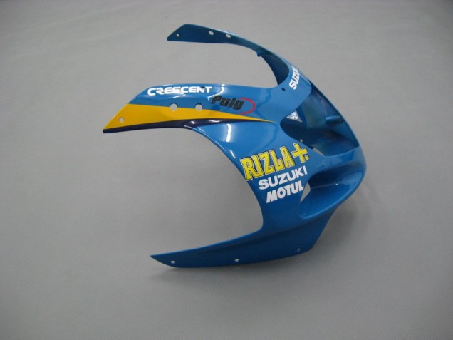 Carénages Moto Suzuki GSXR 600 / GSXR 750 2001-2003 - Bleu Jaune Noir Motul Rizla