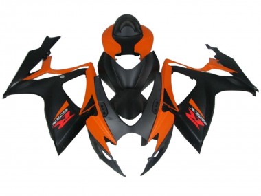 Carénages Moto Suzuki GSXR 600 / GSXR 750 2004-2005 - Rouge Noir Abordables