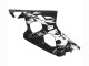 Carénage Moto Suzuki GSXR 600 / GSXR 750 2004-2005 - Blanc Noir