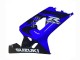 Carénages Moto Suzuki GSXR 600 / GSXR 750 2004-2005 - Bleu Noir Blanc Décalque