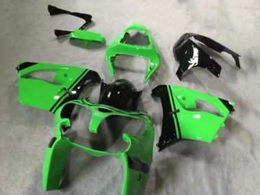 Carénages Moto Kawasaki ZX9R 2002-2003 - Vert Noir Brillant Abordables