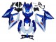 Kits Carénage Moto Suzuki GSXR 600 / GSXR 750 2008-2010 - Bleu Blanc Rouge