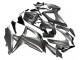 Carénages Moto Suzuki GSXR 600 / GSXR 750 2008-2010 - Gris Mat Noir