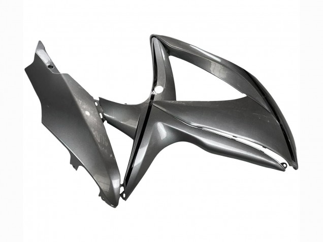 Carénages Moto Suzuki GSXR 600 / GSXR 750 2008-2010 - Gris Mat Noir
