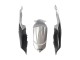 Carénages Moto Suzuki GSXR 600 / GSXR 750 2008-2010 - Argent Noir Mat