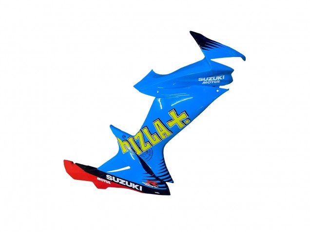 Carénages Moto Suzuki GSXR 600 / GSXR 750 2011-2024 - Bleu Or Rouge Noir Rizla