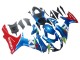 Carénages Moto Suzuki GSXR 600 / GSXR 750 2011-2024 - Bleu Rouge