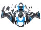 Carénage Moto Suzuki GSXR 600 / GSXR 750 2011-2024 - Bleu Noir Mat