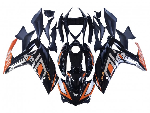 Carénages Moto Yamaha YZF R3/R25 2015-2018 - Bleu Orange Argent Yamalube