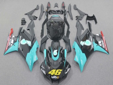Carénages Moto Yamaha YZF R3/R25 2019-2021 - Bleu Clair Rouge Noir Petronas 46 Abordables