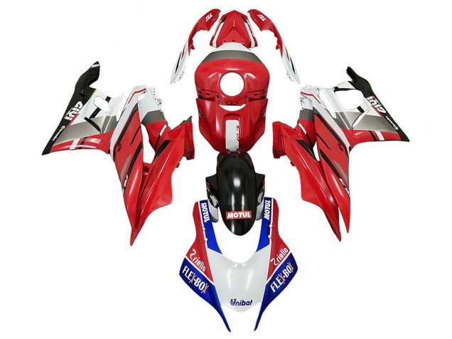 Carénages Moto Yamaha YZF R3/R25 2019-2021 - Blanc Rouge Bleu Noir Givi Motul