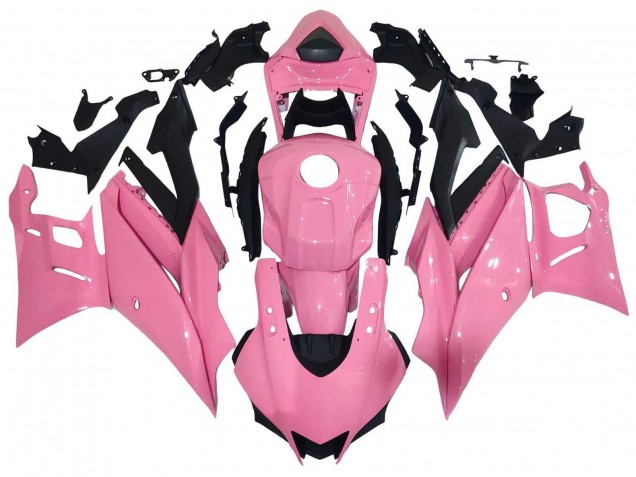 Carénage Moto Yamaha YZF R3/R25 2022-2024 - Rose Noir