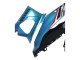 Carénage Moto Yamaha YZF R3/R25 2022-2024 - Bleu Blanc Rouge Noir