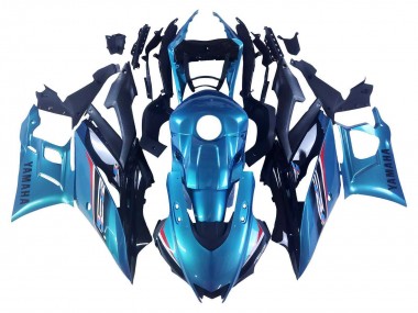 Carénage Moto Yamaha YZF R3/R25 2022-2024 - Bleu Blanc Rouge Noir Abordables