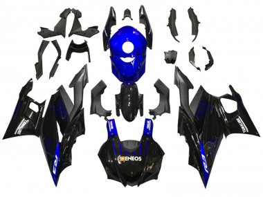 Carénages Moto Yamaha YZF R3/R25 2022-2024 - Bleu Noir ENEOS Yamalube Abordables