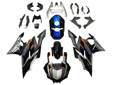 Carénages Moto Yamaha YZF R3/R25 2022-2024 - Argent Bleu Orange Noir Abordables