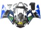 Carénages Moto Yamaha YZF 1000 R1 2000-2001 - Bleu Noir Vert Monstre Yamalube ENEOS 46