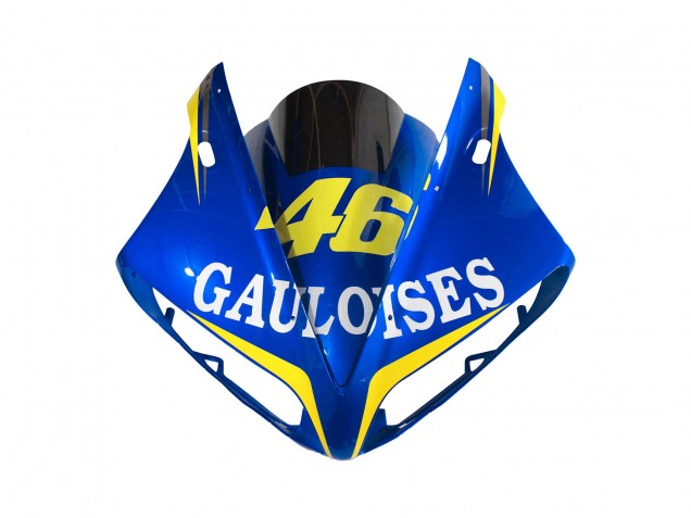 Carénages Moto Yamaha YZF 1000 R1 2004-2006 - Bleu Blanc Jaune Motul Gauloises 46
