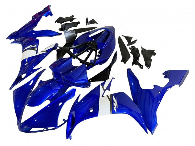 Carénages Moto Yamaha YZF 1000 R1 2004-2006 - Bleu Blanc