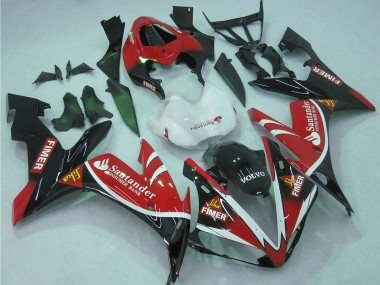 Carénages Moto Yamaha YZF 1000 R1 2004-2006 - Rouge Blanc Noir Vert Volvo Jika Fimer Santander Abordables