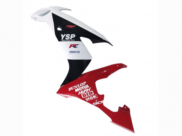 Carénages Moto Yamaha YZF 1000 R1 2004-2006 - Jaune Rouge Blanc Noir YSP 88