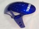 Carénages Moto Yamaha YZF 1000 R1 2009-2011 - Blanc Bleu Noir M1