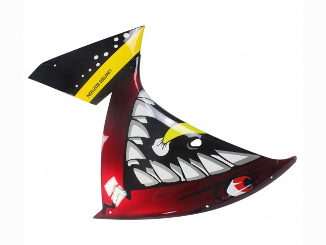 Carénages Moto Yamaha YZF 1000 R1 2009-2011 - Rouge Jaune Noir Requin 46