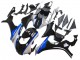 Carénages Moto Yamaha YZF 1000 R1 2015-2019 - Argent Bleu Noir Brillant
