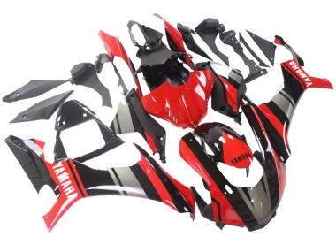 Carénages Moto Yamaha YZF 1000 R1 2015-2019 - Rouge Noir Argent Abordables